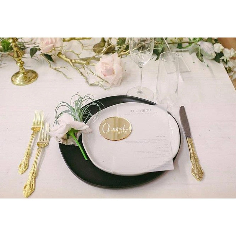 ROUND PLACE CARDS