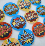 Superhero Milestone Cards