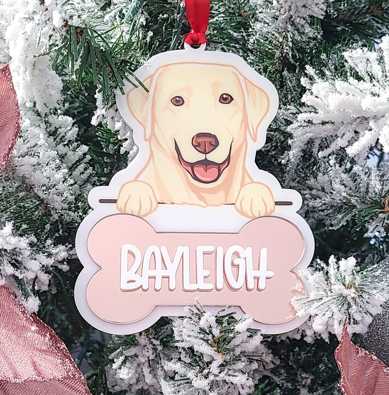 Animated Furbaby Ornament