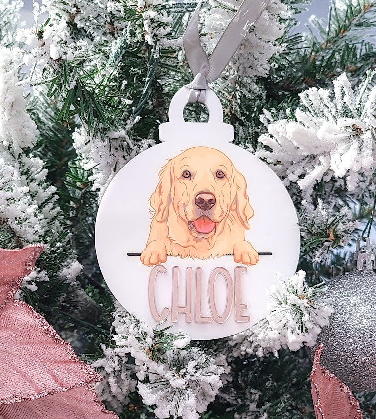 Animated Furbaby Ornament