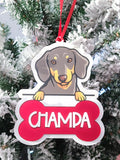 Animated Furbaby Ornament
