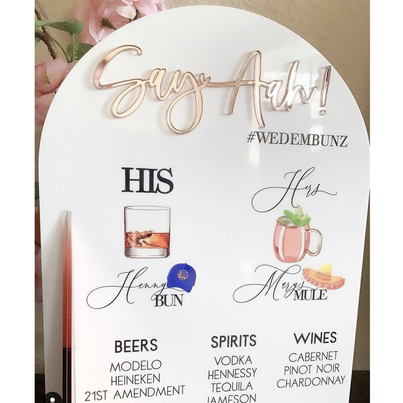 BAR MENU