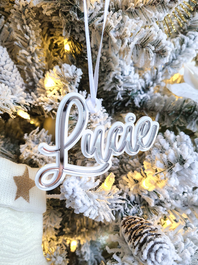 3D NAME ORNAMENT