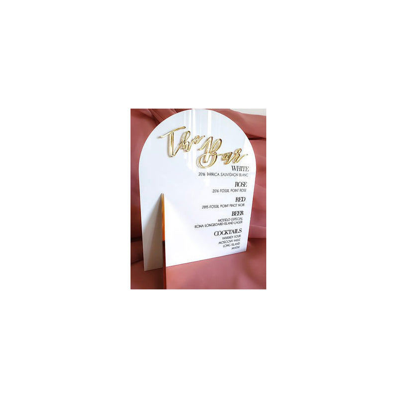 BAR MENU