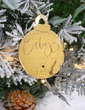 BABY'S FIRST XMAS ORNAMENT