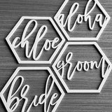 GEOMETRIC PLACE CARDS - CUSTOM