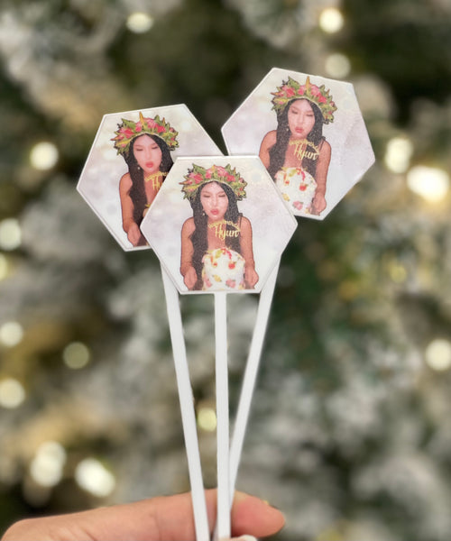 GEOMETRIC DRINK STIRRERS - CUSTOM – Picturesque Laser Decor