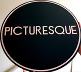 Round Acrylic Sign