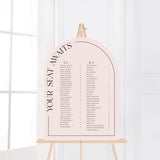 Modern Arch Seating Chart
