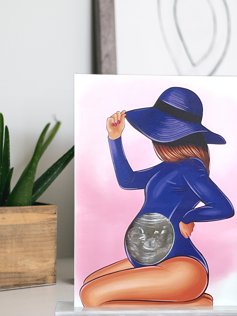 Bodysuit Ultrasound Photo Frame