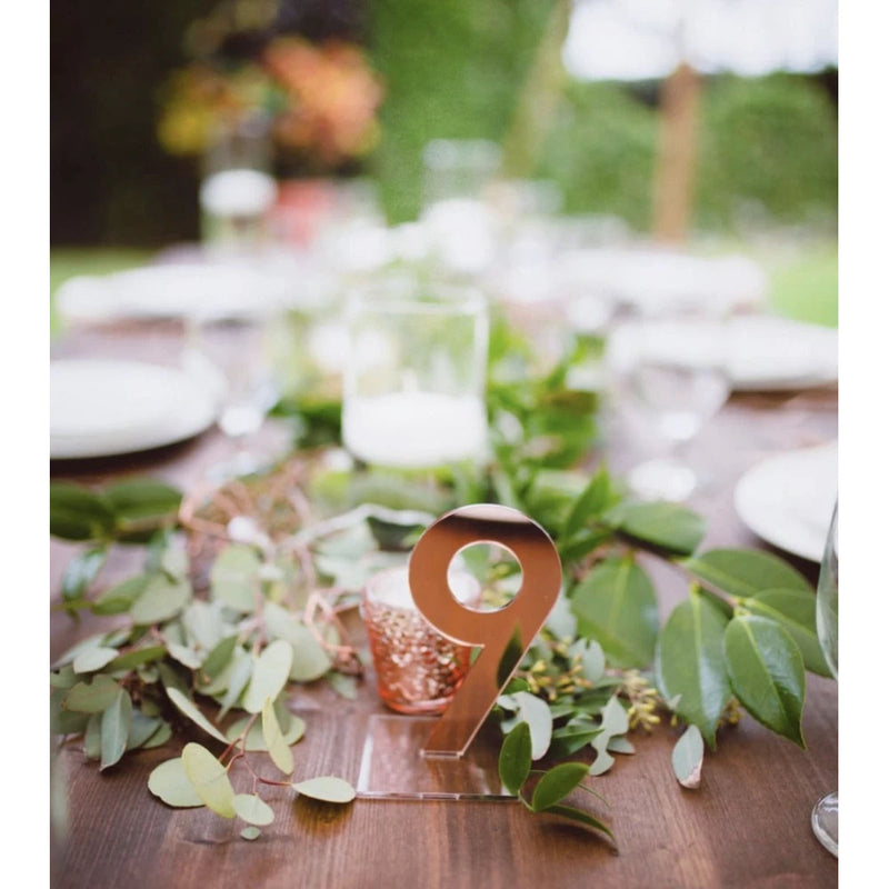 MODERN TABLE NUMBERS