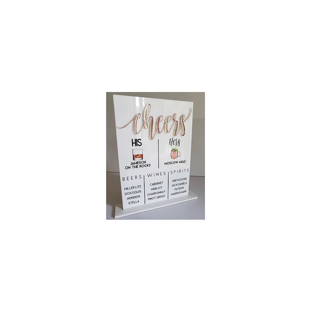 BAR MENU