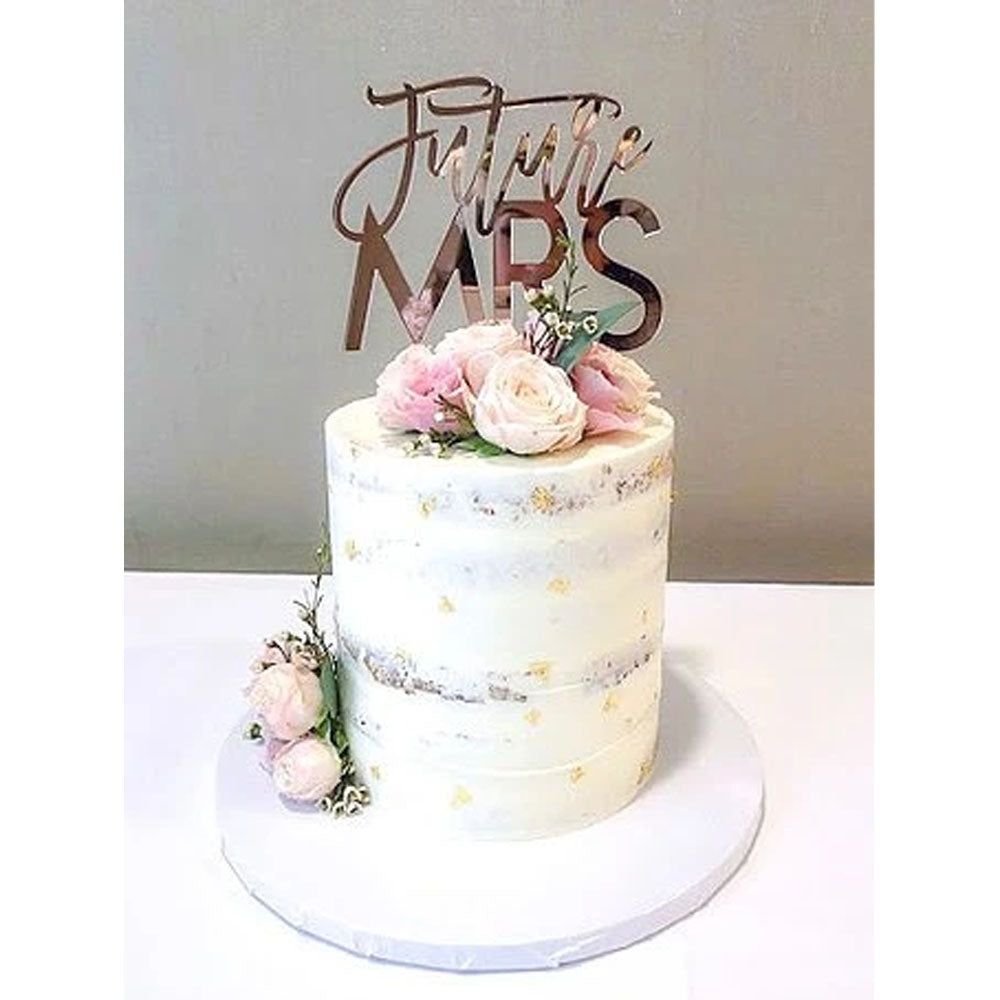 "Future Mrs" Cake Topper