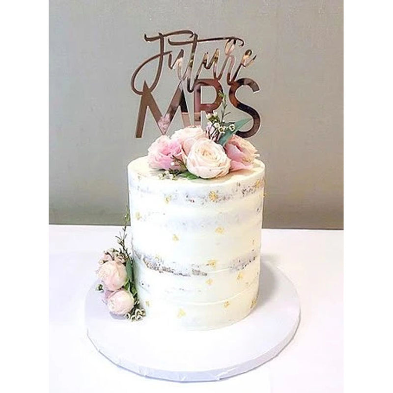 "Future Mrs" Cake Topper