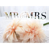 DUAL-LAYER "MR & MRS" FREE STANDING SIGN