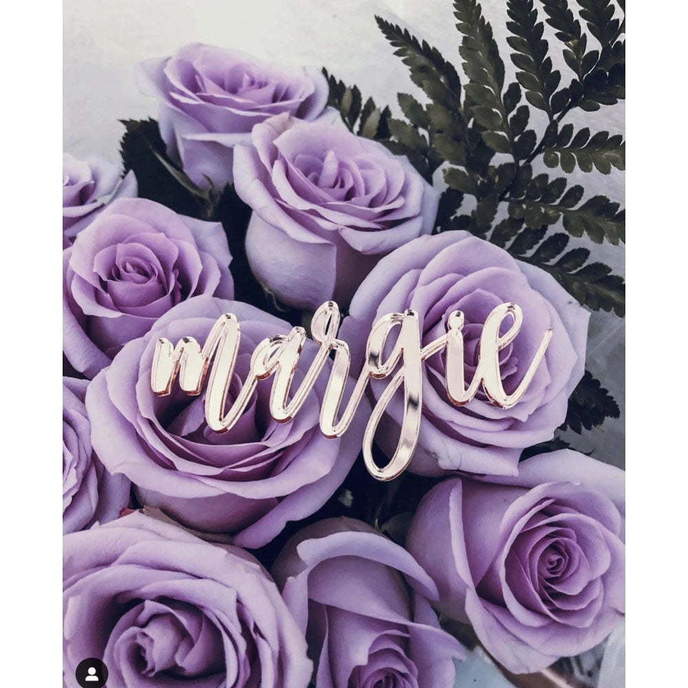 CUSTOM NAME PLACE CARD