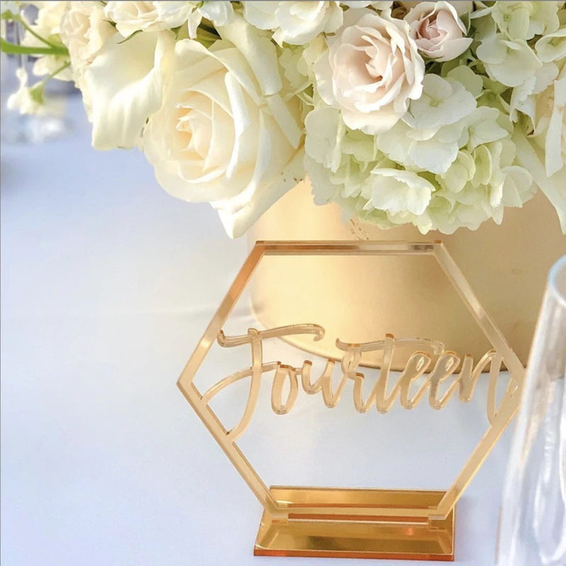GEOMETRIC TABLE NUMBERS