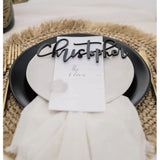 CUSTOM NAME PLACE CARD