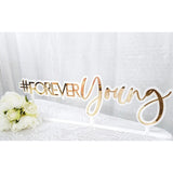 DUAL LAYERED FREE STANDING HASHTAG
