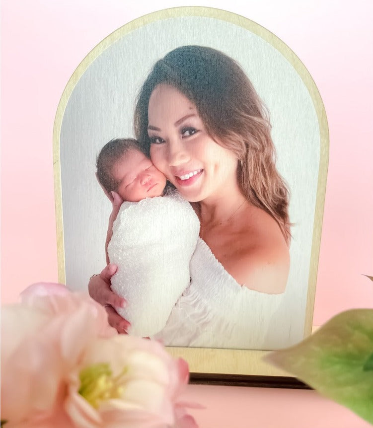 Wooden Photo Plaque