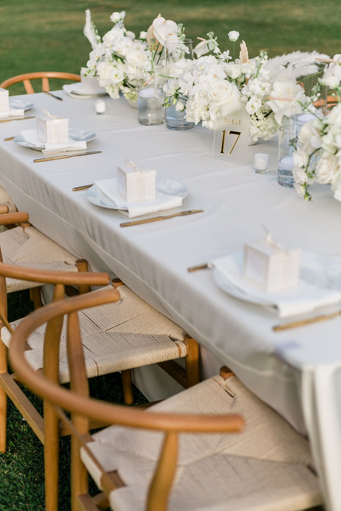 Frosted Arch Table Numbers