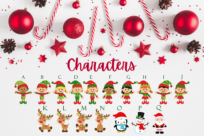 Character Ornaments