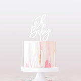 "Oh Baby" Cake Topper