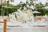 Frosted Arch Table Numbers