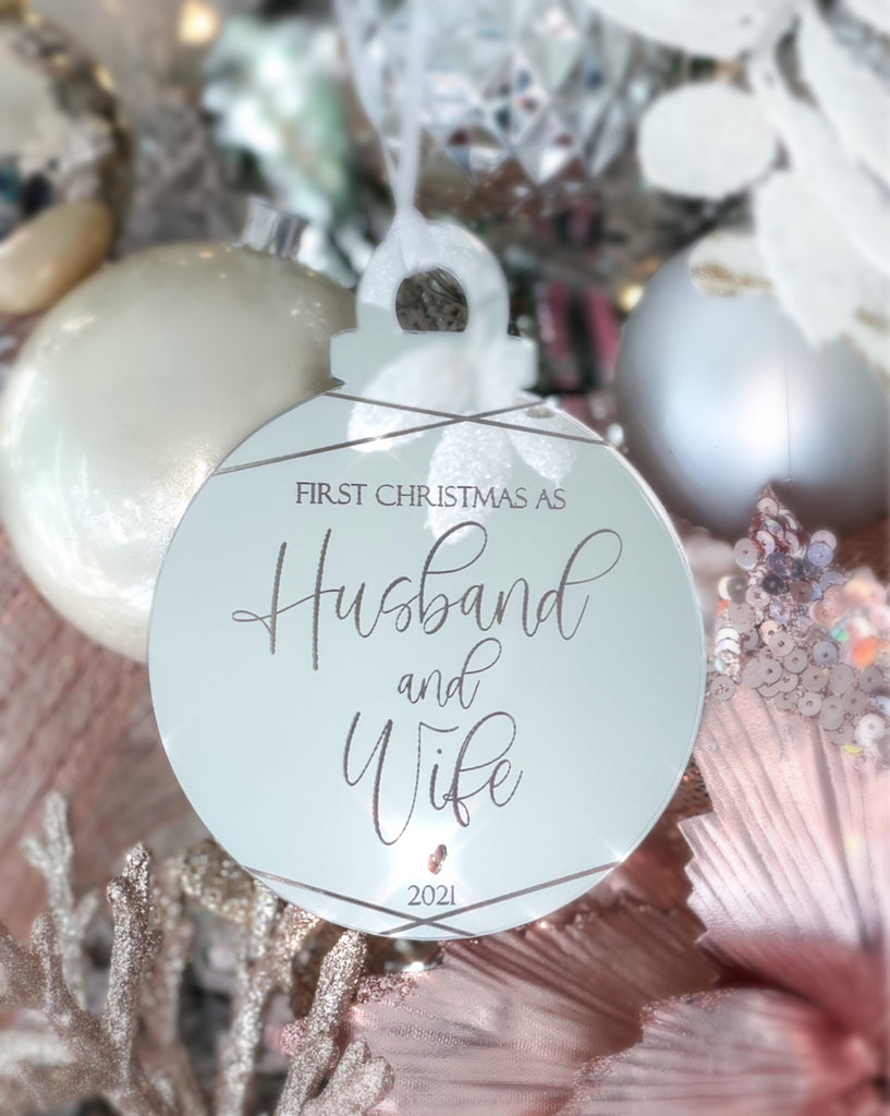First Christmas as Husband & Wife